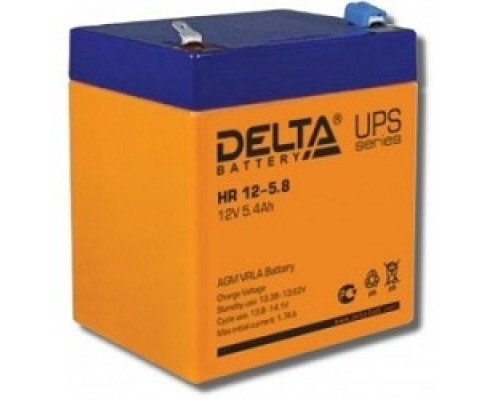[батареи] Delta HR 12-5.8 (5.8 Ач, 12В) свинцово- кислотный аккумулятор  