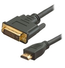 5bites APC-073-020 Кабель  HDMI M /  DVI M (24+1) double link, зол.разъемы, ферр.кольца, 2м.