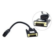 5bites BC-HDF2DVI Кабель-5bites Адаптер DVI (24+1) M / HDMI F, зол.разъемы