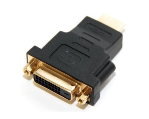 [переходник] 5bites DH1807G Переходник DVI (24+1) F / HDMI M, зол.разъемы