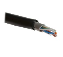 5bites Кабель US5505-305CPE витая пара UTP/SOLID/5E/24AWG/COPPER/PVC+PE/BLACK/OUTDOOR/DRUM/305M