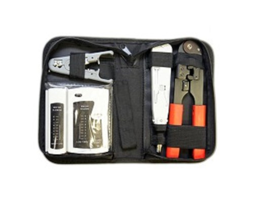 [Набор инструментов] 5bites TK030 Набор инструментов , клещи LY-T210C 8p8c, LY-T2020 Krone, нож LY-501C, тестер кабеля LY-CT005