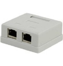 5bites LY-SB11 Розетка  внешняя RJ-45 STP 5e кат., 2порт.