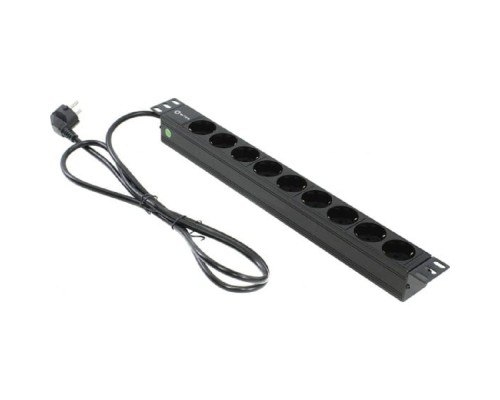 [Сетевой фильтр] 5bites PDU919A-04 Блок розеток  9S / AL / 1U / 19