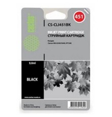 CACTUS CLI-451BK Картридж струйный CS-CLI451BK черный для Canon MG 6340/5440/IP7240 (10,2ml)