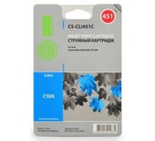 CACTUS CLI-451C Картридж струйный CS-CLI451C голубой для Canon MG 6340/5440/IP7240 (10,2ml)