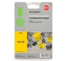 CACTUS CLI-451Y Картридж струйный CS-CLI451Y желтый для Canon MG 6340/5440/IP7240 (10,2ml)