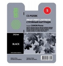 Cactus PGI-5BK Картридж струйный Cactus CS-PGI5BK черный для Canon Pixma MP470/ MP500/ MP520/ MP530 (23,6ml)