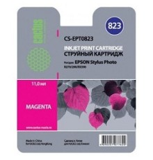 Cactus EPT0823 Картридж струйный Cactus CS-EPT0823 пурпурный для Epson Stylus Photo R270/290/RX590 (11,4ml)