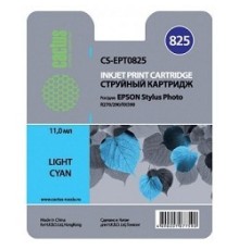 Cactus EPT0825 Картридж струйный CS-EPT0825 светло-голубой для Epson Stylus Photo R270/290/RX590 (11,4ml)