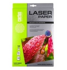 Cactus CS-LPA4100100 Бумага Cactus CS-LPA4100100 A4/100г/м2/100л. глянцевое для лазерной печати