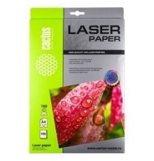 Cactus CS-LPA4160100 Бумага A4/160г/м2/100л. глянцевое для лазерной печати