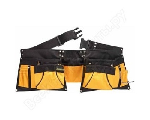 [Ручной инструмент] Пояс STAYER для инструментов, нейлоновый, 12 карманов [38610]                                                                   