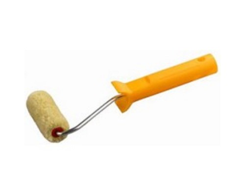 [Шпатели, мастерки, кельмы, терки, гладилки] STAYER Мини-ролик SYNTEX ПОЛИАКРИЛ малярный, ворс 12мм, бюгель 6мм, 15х70мм, Master [0512-07]