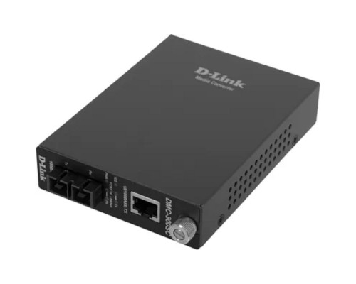 [Сетевое оборудование] D-Link DMC-300SC/D8A Медиаконвертер с 1 портом 10/100Base-TX и 1 портом 100Base-FX с разъемом SC для многомодового оптического кабеля (до 2 км)