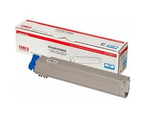 [Расходные материалы] OKI 42918963 Картридж Cyan {C9600/9650/9800/9850}