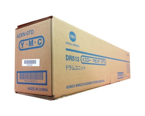 [Расходные материалы] Konica minolta DR-512 Y/M/C Фотобарабан, цветной {C224/C284/C364/C454/C554 (95000стр)}
