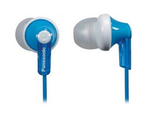 [Наушники] Panasonic RP-HJE 118 GUA вкладыши канальные, голубые 
