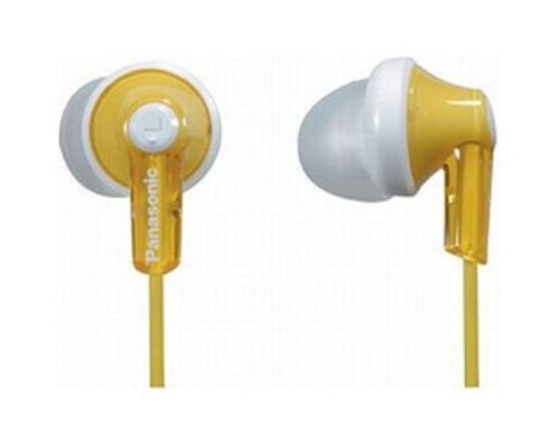 [Наушники] Panasonic RP-HJE 118 GUY вкладыши канальные, желтые
