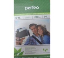 Perfeo PF-GLR4-230/50  Бумага Perfeo глянцевая , 10х15 230 г/м2 , 50 л