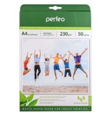 Perfeo PF-MTA4-230/50  Бумага Perfeo матовая, А4 230 г/м2 ,  50л