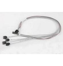 Supermicro CBL-SAST-0556 {internal mini SAS HD to 4 SATA, 90/90/75/75cm w/75cm SB, S. 30AWG}