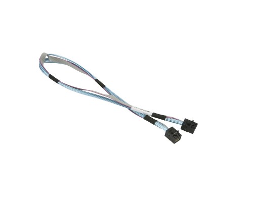 [Опция к серверу] Supermicro CBL-SAST-0532 {Internal Mini-SAS HD to Mini-SAS HD 50cm,30AWG,12Gb/s}