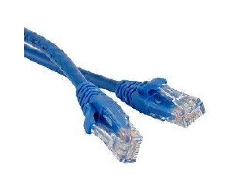 [Патч-корд] Hyperline PC-LPM-UTP-RJ45-RJ45-C6-1M-LSZH-BL Патч-корд U/UTP, Cat.6, LSZH, 1 м, синий