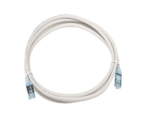 [Патч-корд] Hyperline PC-LPM-STP-RJ45-RJ45-C6-2M-LSZH-GY Патч-корд F/UTP, экранированный, Cat.6, LSZH, 2 м, серый