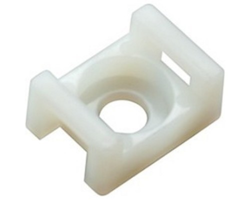 [Стяжки, крепежные материалы, маркеры] Rexant (07-2102) Площадка для крепления стяжки 22.2 х 16 мм (100 шт.) белая