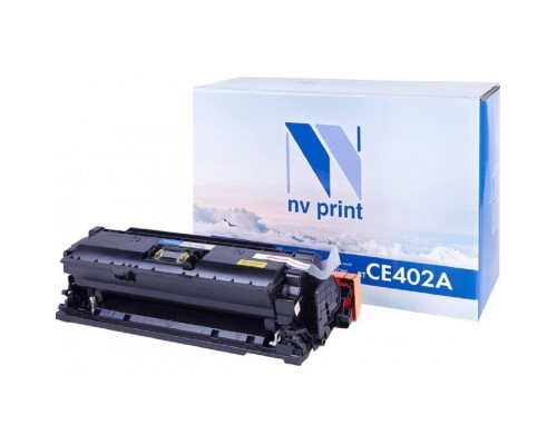 [Расходные материалы] NV Print CE402A Картридж для HP CLJ Color M551/M551n/M551dn/M551xh5 (6000 стр.) жёлтый, с чипом