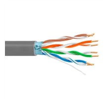 5bites Кабель FS5505-100A витая пара FTP / SOLID / 5E / 24AWG / CCA/ PVC / 100M