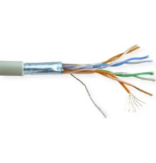 5bites Кабель FT5725-305A витая пара FTP / STRANDED / 5E / 24AWG / CCA / PVC / 305M