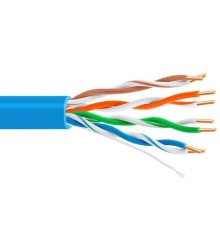 5bites Кабель US5505-305A-BL витая пара UTP / SOLID / 5E / 24AWG / CCA / PVC / BLUE / 305M
