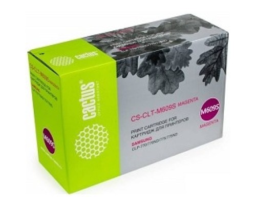 [расходные материалы] Тонер Картридж Cactus CS-CLT-M609S пурпурный для Samsung CLP 770/770ND/775/775ND (7000стр.) 