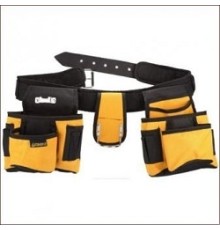 STAYER Пояс для инструментов, нейлоновый, 18 карманов [38612]