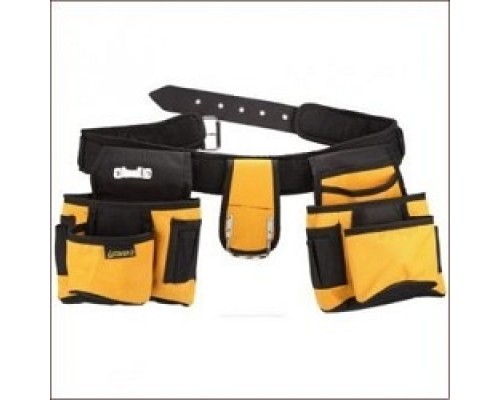 [Ручной инструмент] STAYER Пояс для инструментов, нейлоновый, 18 карманов [38612]