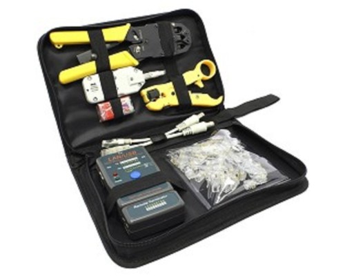 [Набор инструментов] 5bites TK032 Набор инструментов , клещи LY-T2008R, LY-T2020B, нож LY-T352, тестер LY-CT011, RJ11 x 20шт