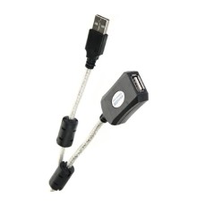Aopen/Qust Кабель-адаптер USB2.0-repeater, удлинительный активный <Am-->Af> 15м (ACU823-15M) [6938510851338]