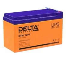 Delta DTM 1207  (7,2 А\ч, 12В) свинцово- кислотный аккумулятор  