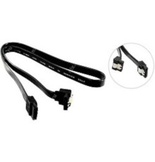 5bites SATA3-7PL50A(BK) Кабель  Serial SATA V3.0, 6Гбит/с, защелка, 0.50м