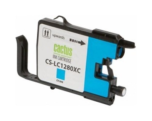 [расходные материалы] Cactus LC-1240C Картридж струйный для Brother MFC-J6510/6910DW, голубой, 12мл.