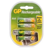 GP ReEnergy 100AAAHC AAA, емкость 1000 мАч (100AAAHCRGY-2CRCB4) (4 шт. в уп-ке) блистер