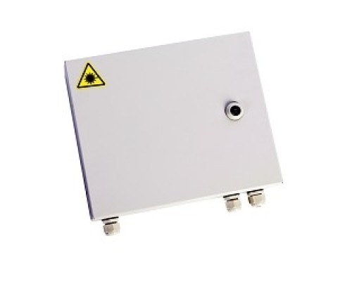 [Монтажное оборудование] ЦМО Оптический бокс (кросс) настенный, одна дверь, замок, до 24 портов (БОН-Н-24)