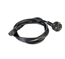 REM Шнур питания с заземлением IEC 60320 C13/EU-Schuko, 10А/250В (3x1,0), длина 5 м. (R-10-Cord-C13-S-5)