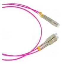 Hyperline FC-D2-504-LC/PR-LC/PR-H-10M-LSZH-MG Патч-корд волоконно-оптический (шнур) MM 50/125(OM4), LC-LC, duplex, LSZH, 10 м