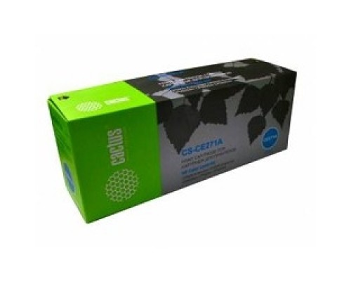 [расходные материалы] Cactus CE271A Тонер Картридж Cactus CS-CE271A голубой для HP LJ Enterprise CP5525 (13000стр.)