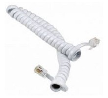 Rexant (18-2021) Шнур для телефонной трубки, витой RJ-10 (4P-4C), 2м, белый
