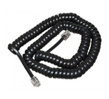 Rexant (18-2043) Шнур для телефонной трубки, витой RJ-10 (4P-4C), 4м, черный