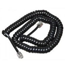 Rexant (18-2043) Шнур для телефонной трубки, витой RJ-10 (4P-4C), 4м, черный
